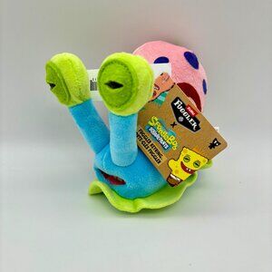Fuggler x Spongebob Squarepants 5" Gary the Snail Plush Keychain Bag Charm NEW